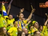 Fans during the handball match between RK Celje Pivovarna Lasko (SLO) and Prvo Plinarsko drustvo Zagreb (CRO) in 1st round, group B of EHF Champions League 2016/17 on September 24, 2016 in Arena Zlatorog, Celje, Slovenia. Photo by Ziga Zupan / Sportida