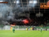 Soccer Football, Slovenia, Ljubljana, First Division (NK Olimpija - NK Maribor), Football team Maribor fans, Viole, 04-Mar-2015, (Photo by: Arsen Peric / M24.si)